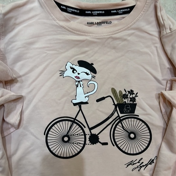 EUC Karl Lagerfield sweatshirt - Picture 2 of 7